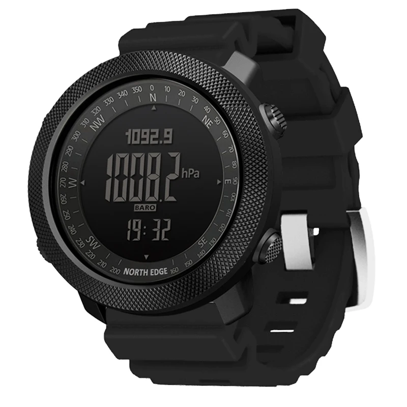 

2020 NEW sports smart electronic watch NORTH EDGE APACHE multi-function mountaineering waterproof watch