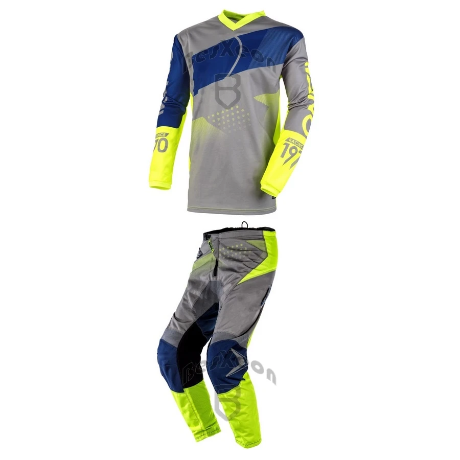 

2019 New 2 Colors MX Element Factor Motorcycle Jersey Pants Gear Set Motocross Combination Driving Riding Motorbike Racing Suit