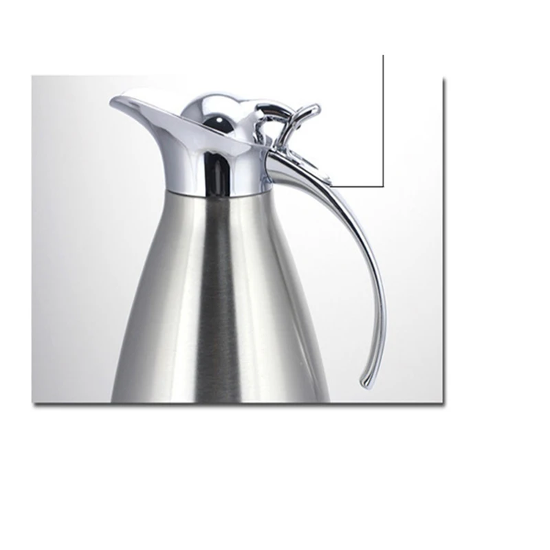 1.5L 2L Large Capacity Household Hot Water Thermos Drinkware Double Wall Stainless Steel Vacuum Flask Kettle Insulated Pot Jug