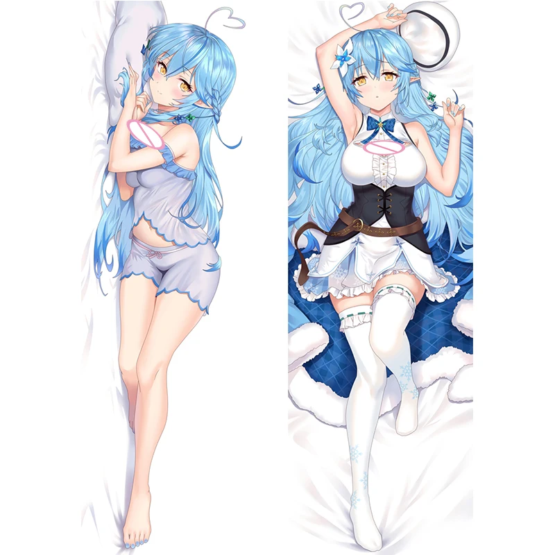 VTuber Dakimakura Чехол для подушки 3D двухсторонняя аниме подушка тела Otaku спальня