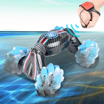 

Double Remote Control Twist Drift Lateral Transformation Four-Wheel Drive Power Climbing off-Road Vehicle CHILDREN'S Electric To