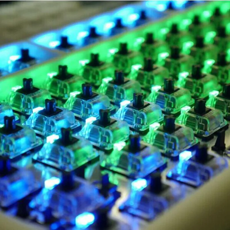 Переключатель Gateron 3pin 87 шт. набор DIP серии RGB черные переключатели для OEM