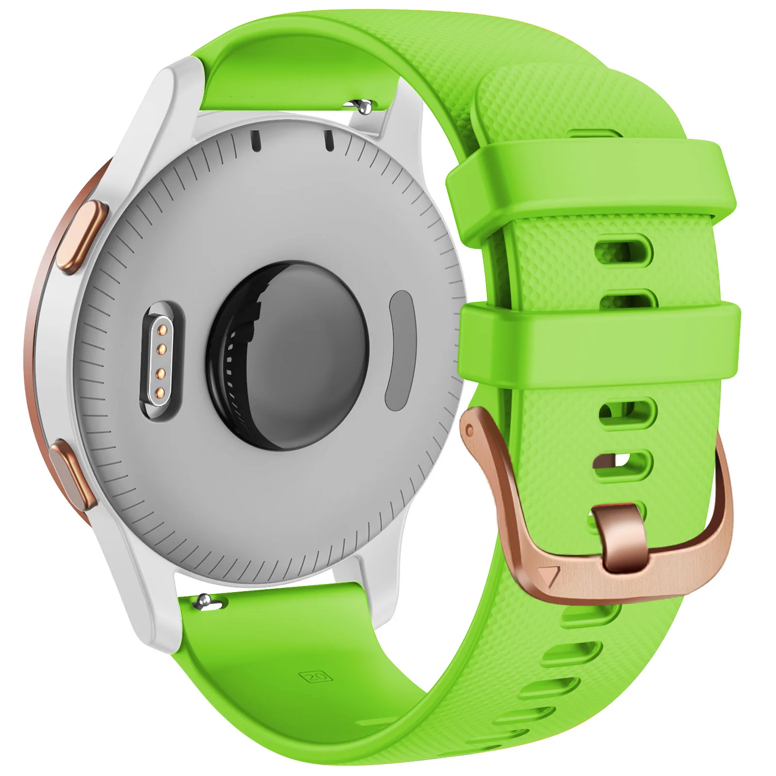 Versatile Silicone Watch Strap - Multiple Size Options