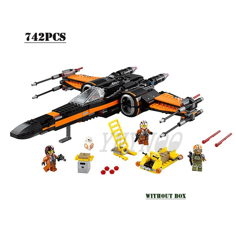 Starwars 05004 05145 10900 X Wing Star Звездные войны истребитель, строительные блоки, игрушки для детей, совместимо со всеми бренд "Звездные войны