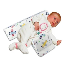 Newborn Baby Shaping Styling Pillow Anti-rollover Side Sleeping Pillow Triangle Infant Baby Positioning Pillow For 0-6 Months