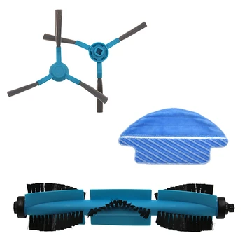

Side Brush Roller Brush Mop Cloth for Conga 3090 Series Robot Vacuum Cleaner Parts Replacement Accessories