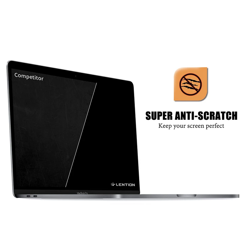 Protetor de tela para macbook pro 15 polegada 2019 modelo a1707/a1990, filme hd com revestimento hidrofóbico proteger macbook pro15 pele-2