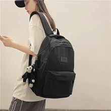 High Quality Waterproof Nylon Women Backpack For Teenage Girl School Bag Korean Style College Student Bag Laptop Backpack