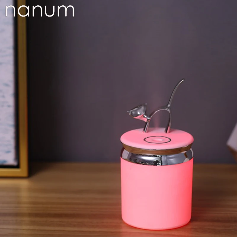 Новый аромадиффузор эфирного масла ультразвуковой увлажнитель воздуха котенок