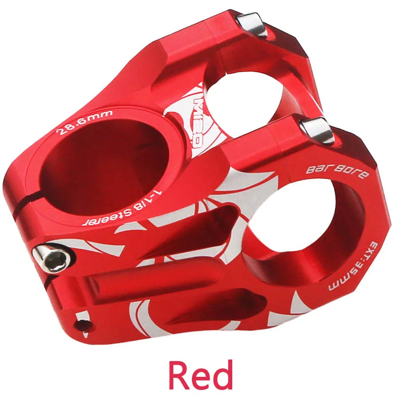 Mountain Bike Performance Handlebar Stem 31.8mm - Zero Degree Rise for DH, AM, Enduro, and Road Cycling