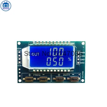 

PWM Pulse Frequency Duty Cycle Adjustable Module Square Wave Rectangular Wave Signal Generator XY-LPWM