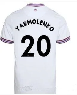 19/20 West ham футбольные майки для дома, 3 Кэрролл, ANTONIO WILSHERE LANZINI YARMOLENKO CHICHARITO, футболка для взрослых - Цвет: Светло-желтый