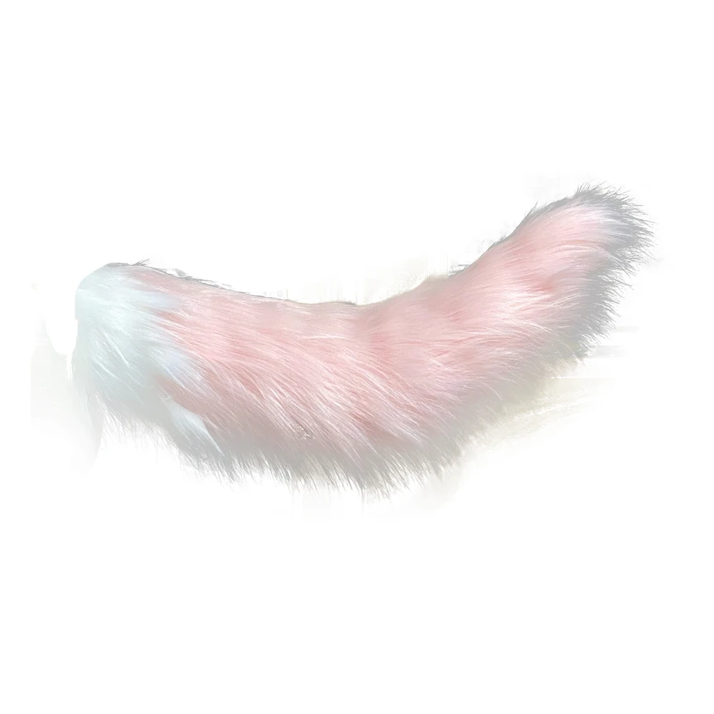 

Game Onmyoji Cosplay SSR Yu Caoqian Skin Cosplay Pink Light Pink 75CM Plush Tails Gifts Halloween Carnival Party Accessories