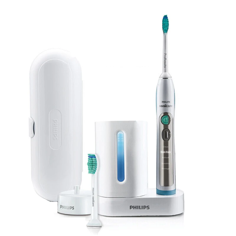 Электрическая зубная щетка Philips Sonicare HX6972/10 умный таймер и Quadpacer звуковая белого