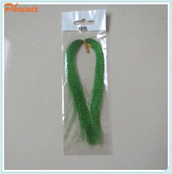 color 24 Flasher светящийся материал Assist hook flash Вибрационный крючок Sabiki rigs flash - Цвет: color 24