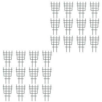 

Plant Climbing Grid, 24PCS Garden Potted Plant Climbing Frame Indoor and Outdoor Climbing Plant Frame