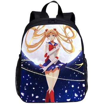 

Mini Backpacks Kids Girls Cartoon Anime Sailor Moon Printed Bookbag School Bag Casual Daypacks Satchel Rucksack Mochila Escolar