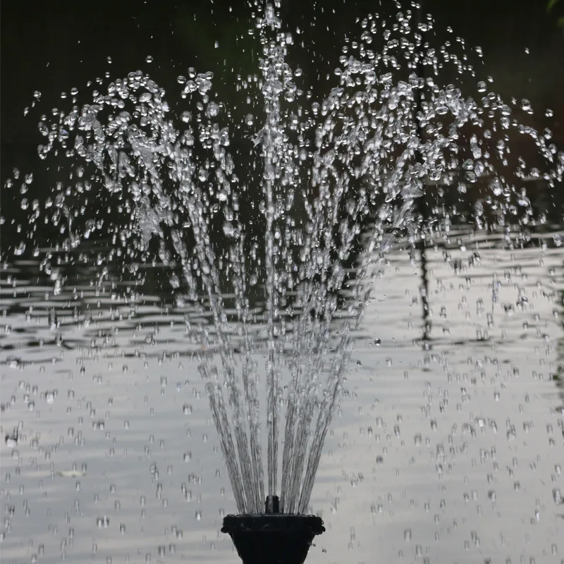 1/2" 3/4" Plastic Fountain Head Set For Garden Pond
