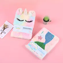 

Creative Cute Unicorn Cartoon Student Book A5 Notebook Student Diary Notepad Hand Account Agenda Planner 2022 Kawaii Sketchbook