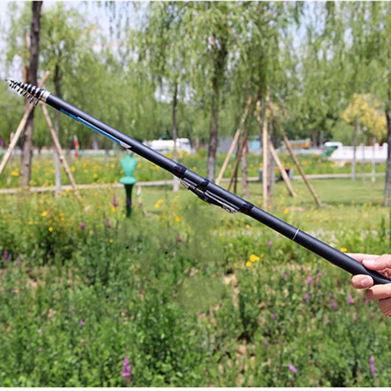 rock fishing rod Portable rotary fishing 2.4-6.3M fishing pole High Quality carbon fiber power telescopic travel sea boat rock fishing rod Portable rotary fishing 2.4-6.3M fishing pole High Quality carbon fiber power telescopic travel sea boat