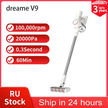 

[RU Stock] youpin Dreame V9 aspiradora wireless Cordless Vacuum Cleaner handheld Dust Collector 20000Pa for Home Car