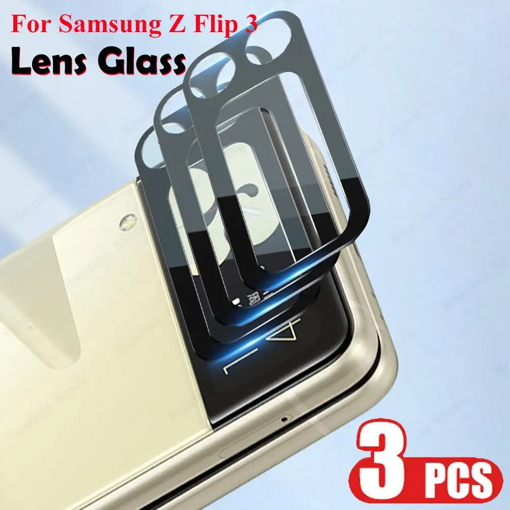 Защитное стекло для экрана Samsung Galaxy Z Flip 3 Flip3 закаленное с полным покрытием