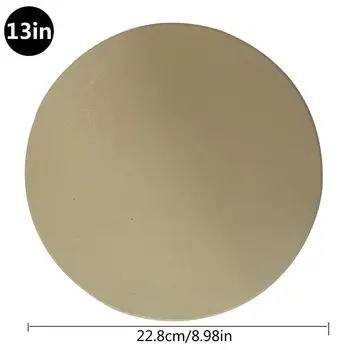 

Pizza Stone Round Cordierite Pizza Pan Cooking Baking Stone For Oven Barbecue Crisp Tool