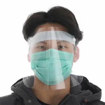 

Protect Full Face Covering Mask Visor Shield Transparent Anti Splash Dust-proof