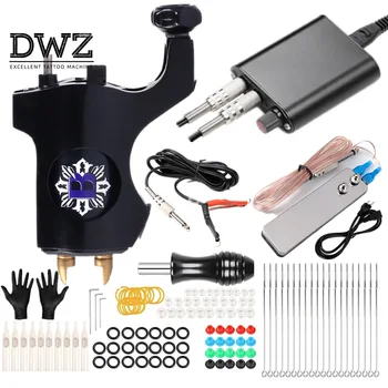 

Tattoo machine set professional motor tattoo machine hook line full set of fog cutting line tattoo tool tattoo equipment