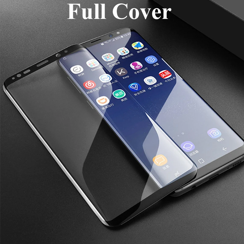Защитное стекло для Samsung Galaxy S8 S9 Plus закаленная пленка Samsun Galax S 8 9 3D изогнутая