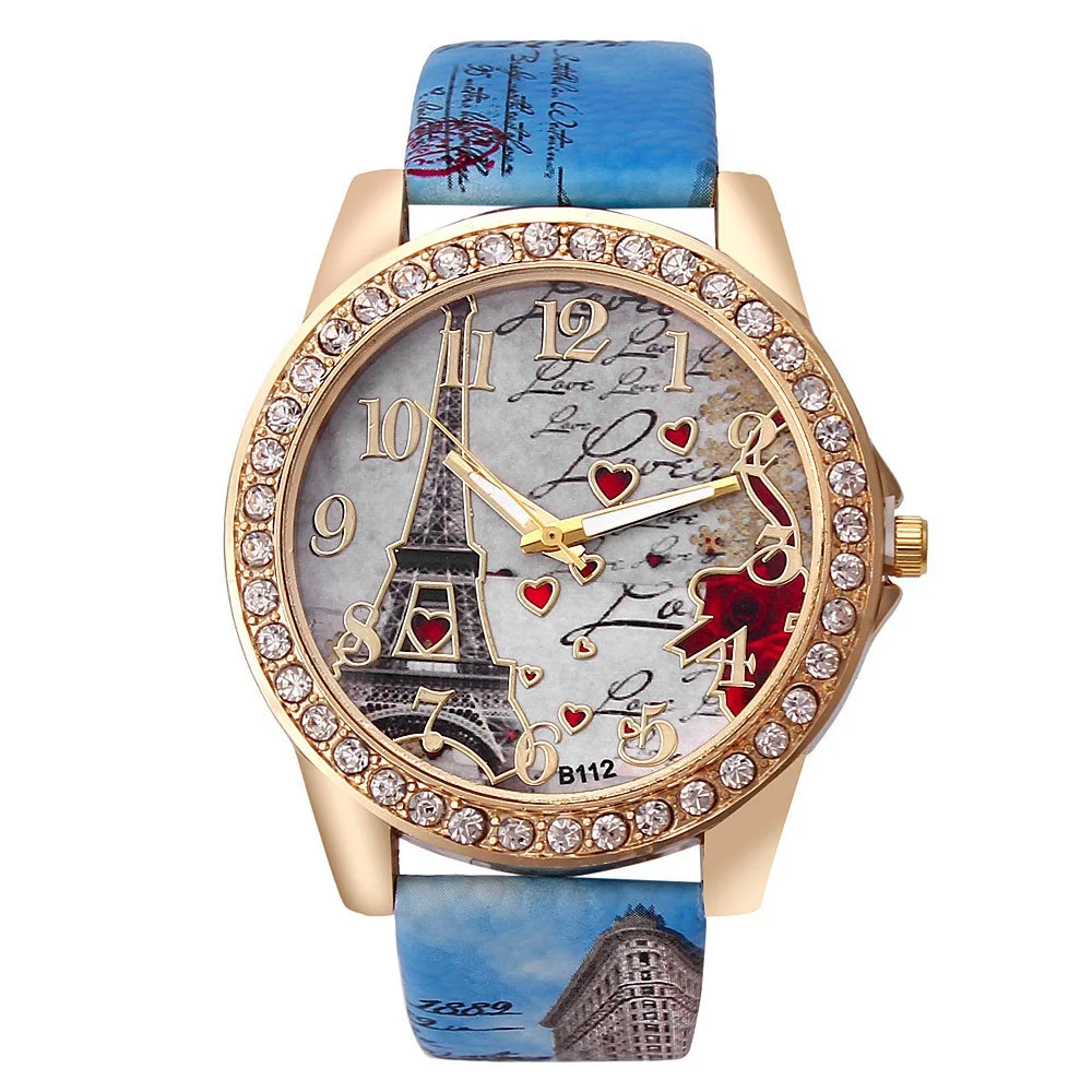 

Fashion Mental Women Quartz Bracelet Watch Colorful Luxury Hot Sale Romantic watch Ladies Beautiful Creative Wristwatch