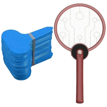 

100 Pcs T-Type Nursery Garden Plant Tag Flower Labels Blue & 1x Foldable Rechargeable Mosquito 1000MAh Electric Mosquito