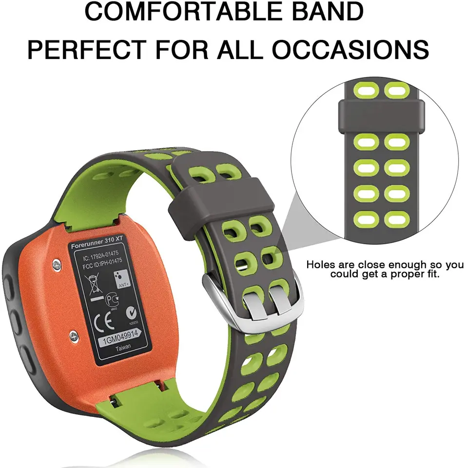 Cinturino In Silicone E Acciaio Garmin Garmin Cinturino Per Orologio In