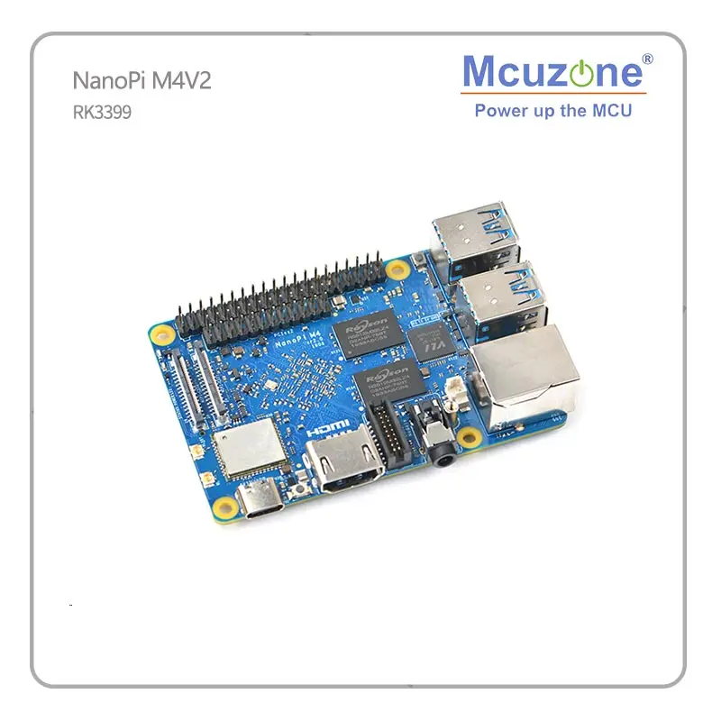 FriendlyELEC NanoPi M4 V2 4 Гб DDR3 Rockchip RK3399 SoC 2,4G и 5G двухдиапазонный WiFi+ Bluetooth 4,1 поддерживает Ubuntu Android