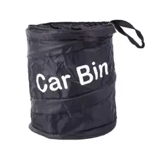 Fashion Waste Basket Trash Can Litter Container Car Auto Garbage Bin Storage Bag