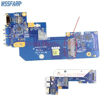 

Original FOR Dell 17R 7520 USB Ethernet LAN Connector Board with mSATA port QCL00/10 LS-8242P 0N7JHH N7JHH