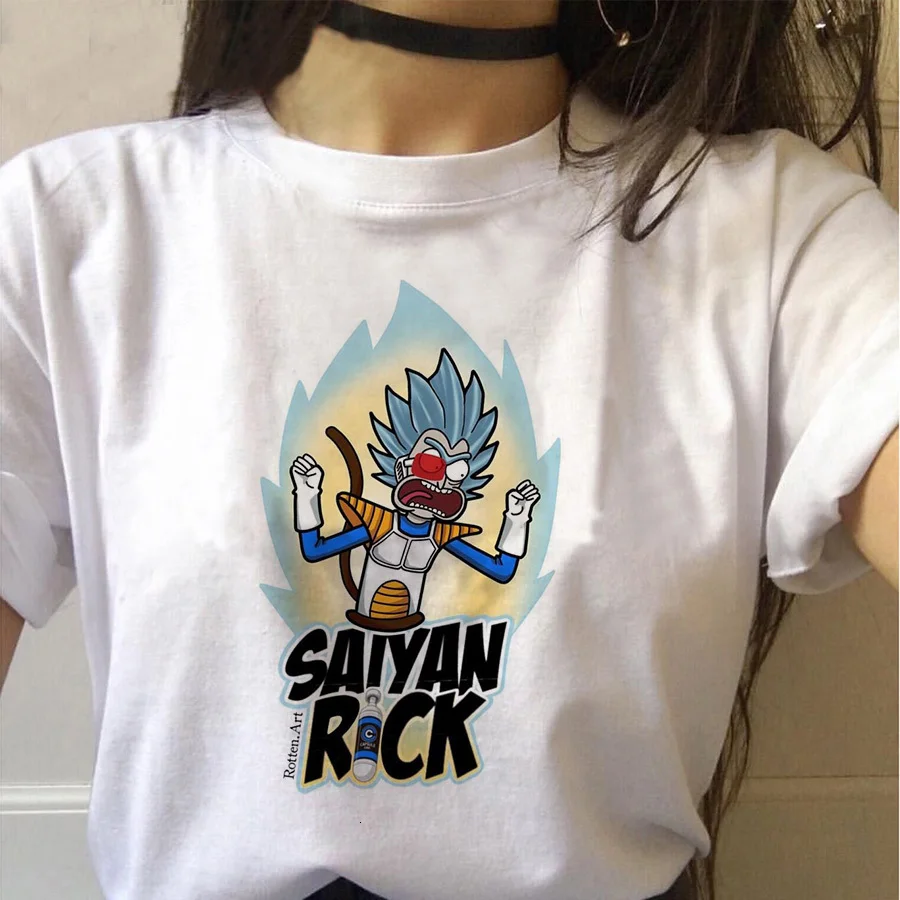 Женская футболка с забавным рисунком Рика и Морти, Harajuku, Ricky N marty Ullzang, футболка с графикой 90 s, модные женские футболки