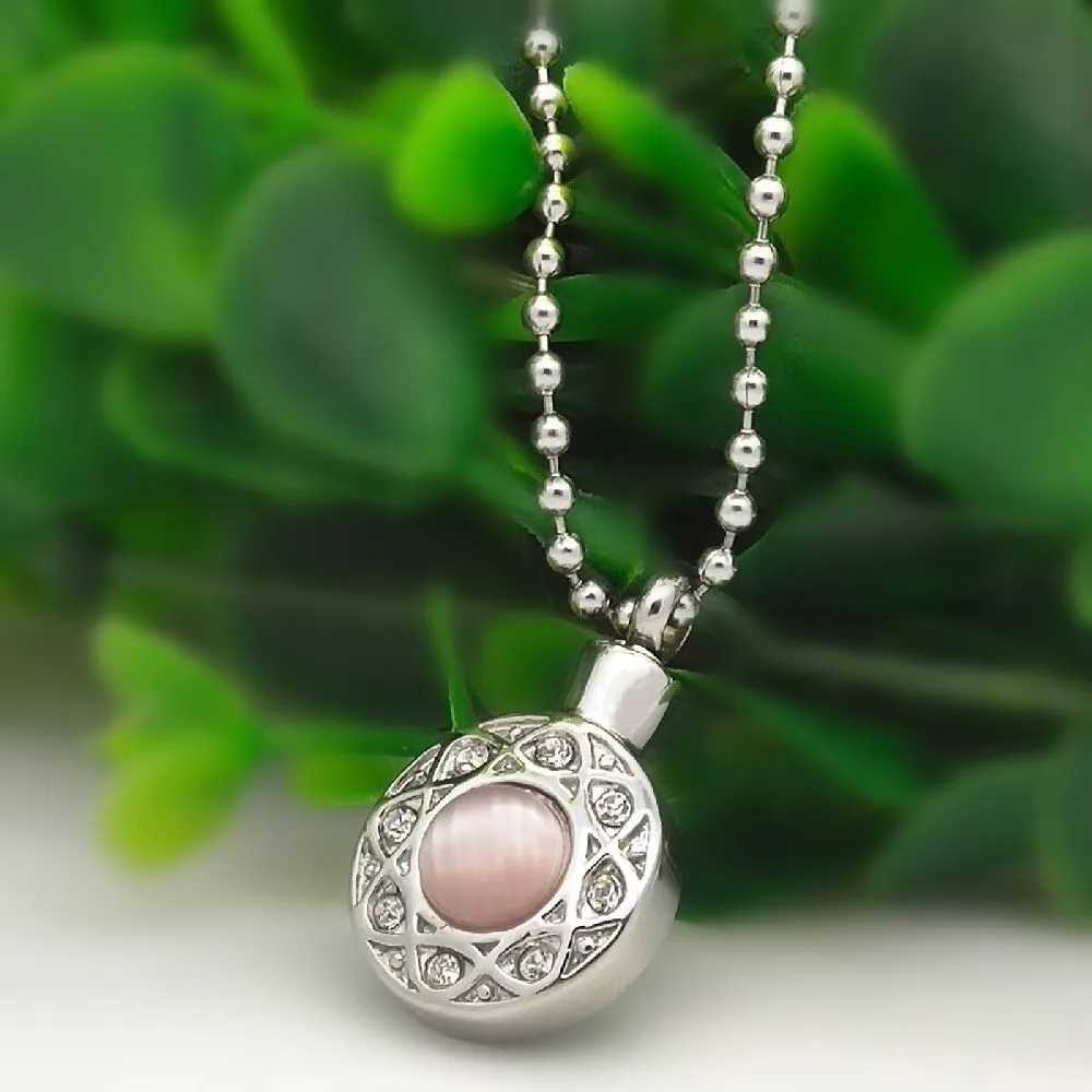 Lavender Маленькие животные урны опал кулон Модные женские элегантные ювелирные изделия памятник любимая собака кошка птица держатель пепла Openable медальон - Color: Lavender
