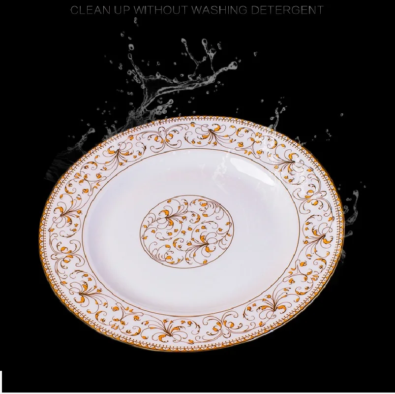 Набор посуды 56 шт. набор из фарфора керамические тарелки миски тарелки|dinnerware