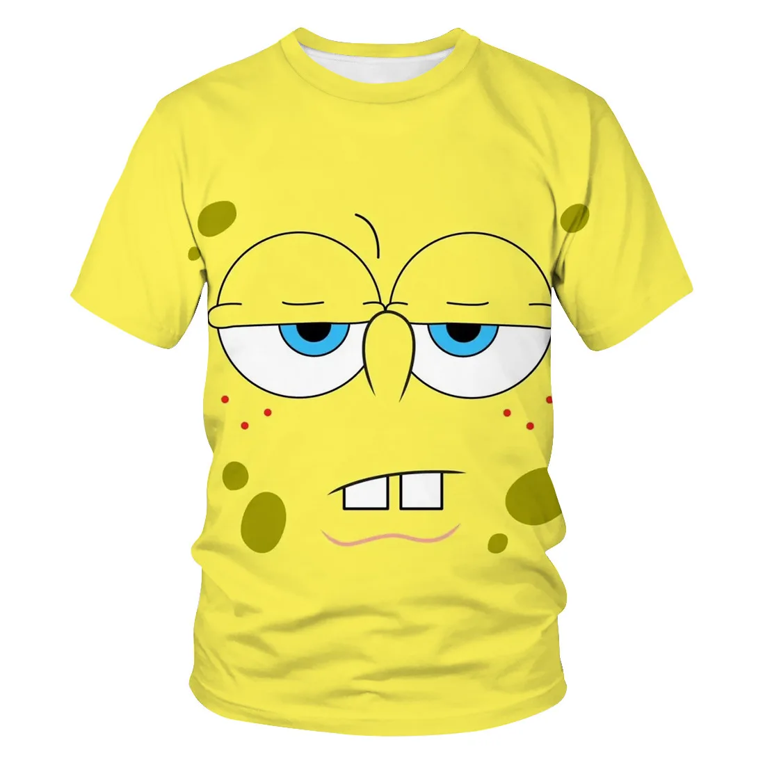 2020 summer New 3D Printing Cute SpongeBob T-shirt Men 3DT Shirt Women 3DT-Shirt Cute Casual Top T-shirt