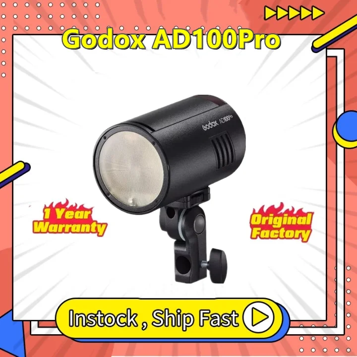 Godox Ad100pro Ttl Pocket Flash Light Kit For Canon Nikon Dslr