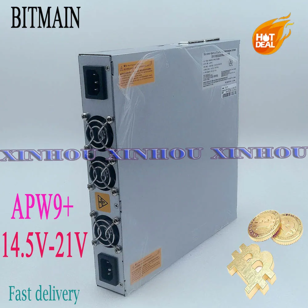 Блок питания Asic miner APW9 + 14 5 в-21 в PSU для майнинга BITMAIN Antminer S17e T17e S17 T17 | Компьютеры и