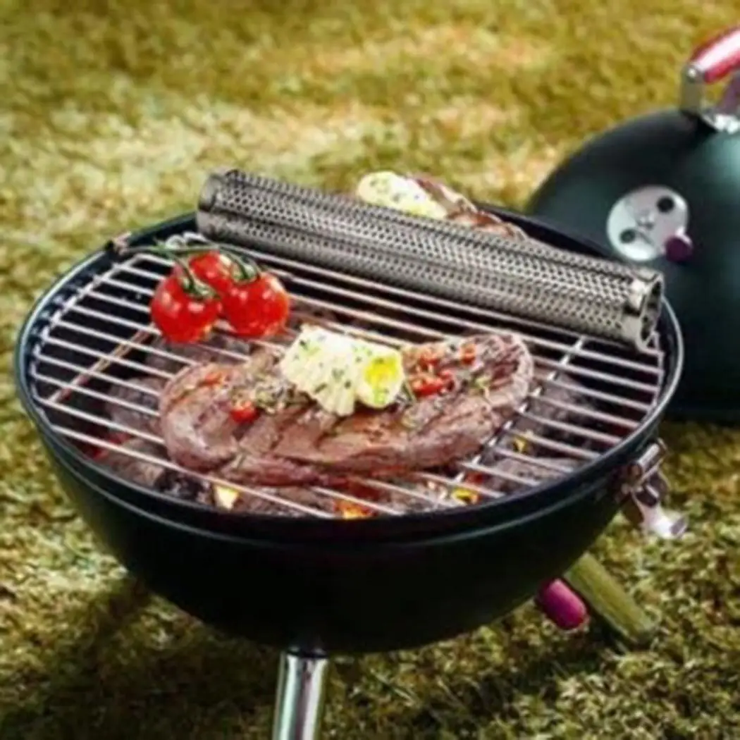 Прочная практичная Кухня из нержавеющей стали круглая форма барбекю
