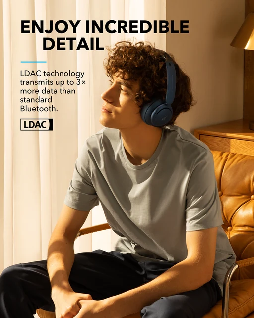 Soundcore by Anker Life Q35 Multi Mode Active Noise Cancelling Headphones，40H Playtime, Comfortable Fit, Clear Calls 2