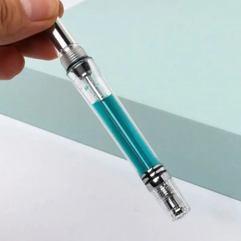 Прозрачная вакуумная чернильная ручка с отрицательным давлением EF/F Nib 0 38/0 5 мм