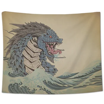 

Retro Style Nautical Monster New Tapestry Wall Home Decoration Tapestry Wall Hanging Bedroom Wall
