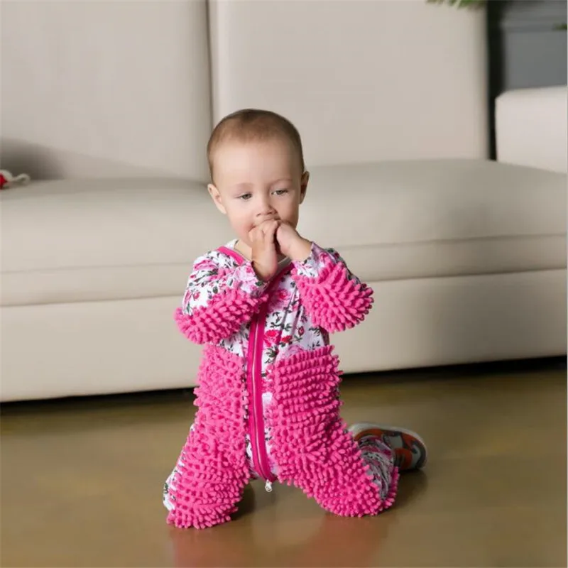 Serpillere Serpillere Pour Bebe Jersey Lala Combinaison A Manches Longues En Coton Pour Le Nettoyage Des Nourrissons Une Piece Aliexpress