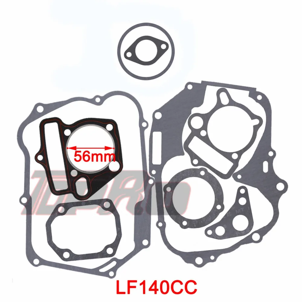 TDPRO LF125cc 140cc 150cc Lifan комплект двигателя большой диаметр цилиндра база+ прокладки головки для грязи питбайк Мотоцикл Скутер Quad Багги