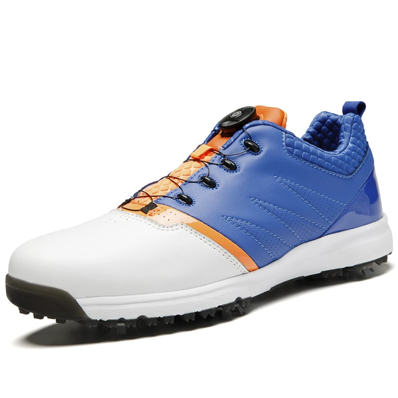 

2020 Breathable Training Golf Shoes for Men Active Nail Outdoor Grass Anti Slip Professional Golf Sneakers Mens Athletic Shoes