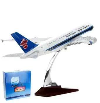 

Airplane China Southern Airlines 36cm A380 Air Bus Aircraft Model Showpiece Gift TH09727-SMT2